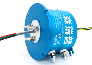 帶USB、VGA、以太網網線網線過孔滑環